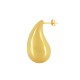 Boucle D'Oreille en Laiton Goutte 15 x 28 mm