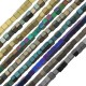 Αιματίτης Χάντρα Κύβος 3mm Ø0.9mm (140τμχ) (40cm)