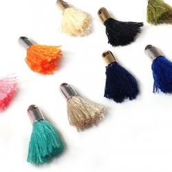 Pompon avec Embout 18mm