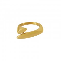 Stainless Steel 304 Finger Ring 11x23mm