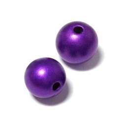 Bille ABS Nacrée 12 mm Ø2 mm