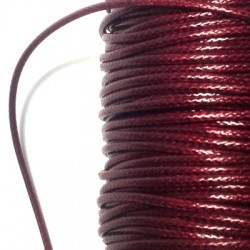 Cordón Poliestérico Encerado Efecto Serpiente 2mm (~45mtr/rollo)