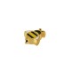 Perle en Acier Inoxydable 316 Émaillée Abeille 11 x 12.6 mm Ø 1.5 mm