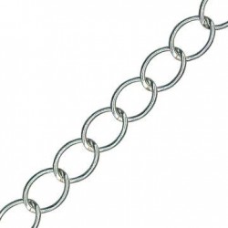 Aluminium Chain Oval 1.5x11x14.2mm