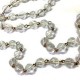 Glass 8mm Eyepin Chain