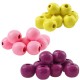 Wooden Bead Ball 16mm (Ø~4.6mm)