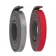 Filo di Cuoio Piatto Glitterato 10mm