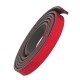 Cordon plat en cuir avec Effet Pailleté 10 mm