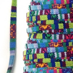 Cordon Ethnique Plat en Cotton, 5mm