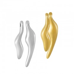 Zamak Pendant Irregular 9x35mm (Ø2.7mm) (2pcs/Set)