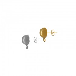 Boucle D'Oreille Ronde en Acier Inoxydable 304 avec Boucle 6 mm