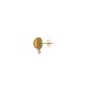 Boucle D'Oreille Ronde en Acier Inoxydable 304 avec Boucle 6 mm