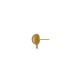 Boucle D'Oreille Ronde en Acier Inoxydable 304 avec Boucle 6 mm