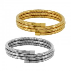 Stainless Steel 304 Bracelet Triple 66x12mm/4mm
