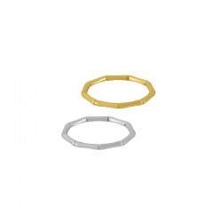 Stainless Steel 304 Finger Ring Polygon 22mm/1.5mm