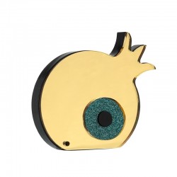 Plexi Acrylic Decorative Pomegranate with Evil Eye 90x80mm