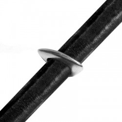 Mεταλλικό Ζάμακ Χυτό Στοιχείο Περαστό 20x14x3mm (Ø 10x8mm) για Regaliz