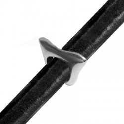 Mεταλλικό Ζάμακ Χυτό Στοιχείο Περαστό 21x15x5mm (Ø 10x8mm) για Regaliz