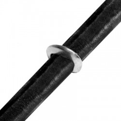 Mεταλλικό Ζάμακ Χυτό Στοιχείο Περαστό 16x15x3mm (Ø 10x8mm) για Regaliz