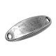 Zamak Connector Bar Hammered 38x12mm
