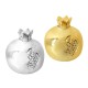 Ceramic Decorative Pomegranate 67x70mm