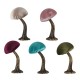 Champignon Décoratif en Velours 6 x 12 cm