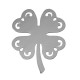 Clover a Quattro Foglie in Acciaio Inossidabile 304 74X90 mm
