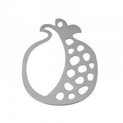 Stainless Steel 304 Pomegranate 76x90mm