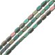 Hematite Tube Faceted 2x4mm (Ø1mm) (100pcs) (40cm)