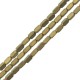 Hematite Tube Faceted 2x4mm (Ø1mm) (100pcs) (40cm)