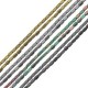 Hematite Tube Faceted 2x4mm (Ø1mm) (100pcs) (40cm)