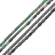 Hematite Tube Faceted 2x4mm (Ø1mm) (100pcs) (40cm)
