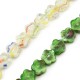 Glass Bead Flower 8x13mm (26pcs) (Ø1mm)