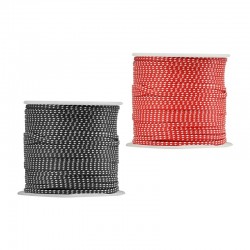 Polyester Snake Cord Effect Flat 2mm (50mtrs/spool)
