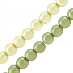 Glass Pearl Bead Round 6mm (143pcs)