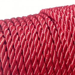 Cordón de Poliester Retorcido 7mm (~10mtr/rollo)