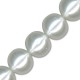 Γυάλινη Πέρλα Χάντρα Στρογγυλή 10mm Ø0.7mm (~42τμχ/κορδόνι)