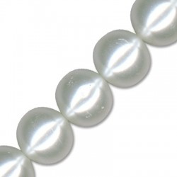Perle de Verre Ronde 10 mm Ø0.7 mm (~42 Pièces)