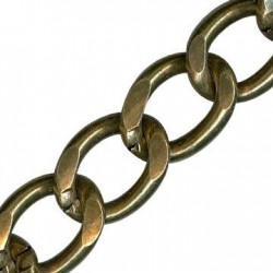 Steel Curb Chain 17.9x24.5mm
