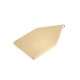 Enameled Ceramic Pendant House 45x81mm