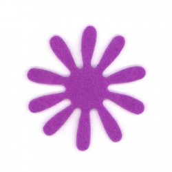 Flor de Fieltro 60mm