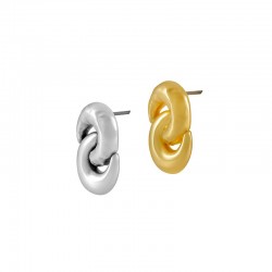 Zamak Earring Circles 11x17mm