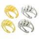 Brass Finger Ring 25x20mm