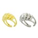 Brass Finger Ring 25x20mm