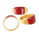 Anillo de Metal Latón Esmaltado 10mm