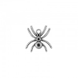 Ciondolo in Metallo Zama Ragno 21mm e Base PP13 & PP18