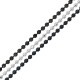Chaîne en Métal/Laiton Coupe Diamant 1,2mm