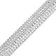 Chaîne en Métal/Laiton Coupe Diamant 1,2mm