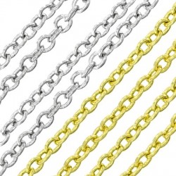 Catena in Ottone Fina 1.9x2mm