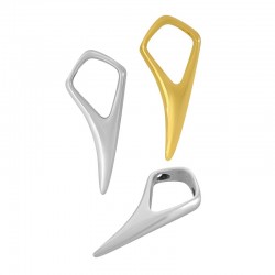 Zamak Pendant Rhombus Irregular 14x32mm (Ø2.2mm)